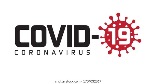 COVID-19 coronavirus newest vector design, stock illustration.