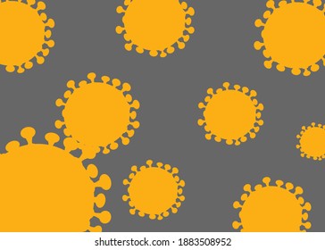 COVID-19. Coronavirus outbreak design for banners, websites, publications, news, prints. Vector illustration.