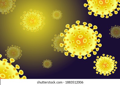 COVID-19. Coronavirus outbreak design for banners, websites, publications, news, prints. Vector illustration.