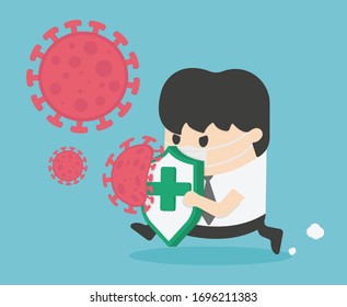 COVID-19 Coronavirus protection and quarantine 