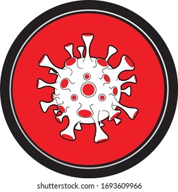 Covid-19 / Coronavirus vector icon