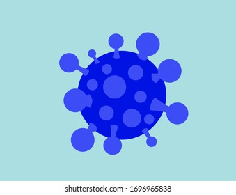 COVID-19 Coronavirus Vector Logo Design