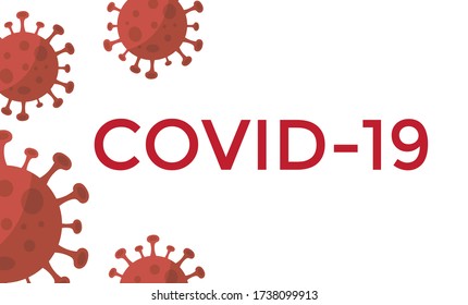 COVID-19. Coronavirus COVID-19 virus symbol. Icon. Novel coronavirus outbreak. Prevention of covid