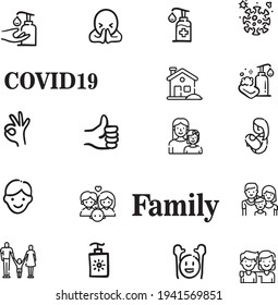 covid19 family coronavirus house mother