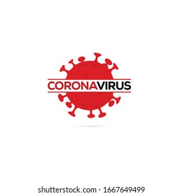 Covid-19 icon and logo concept design. WHO introduced new vector shape for Coronavirus disease named COVID-19, sign of Coronavirus virus
