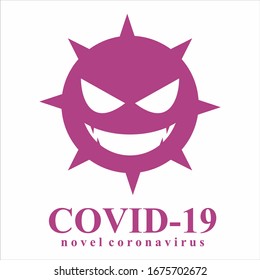 Covid-19 Icon vector, Corona Virus symbol, Corona Virus vector