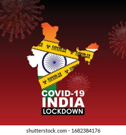 Covid-19: India enters total lockdown after spike in cases.