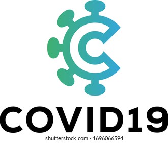 Covid19 Logo Temlate - Vector