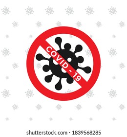 covid-19 medical logo design vector
