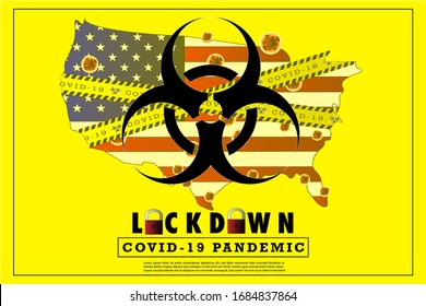 COVID-19 outbreak or pandemic in United States of America (USA)