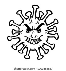 9,844 Virus Outline Cartoon Images, Stock Photos & Vectors | Shutterstock