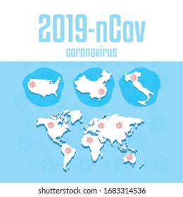 covid19 pandemic statistics with earth planet vector illustration design