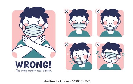 Wrong Mask Hd Stock Images Shutterstock