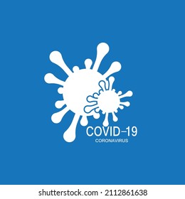 Covid-19 protection logo vector illustration
