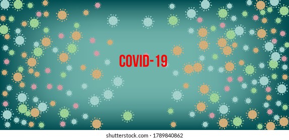 Covid-19 Quarantine nCoV Banner. Business Information During Coronavirus Quarantine. Flat Cartoon Coronavirus Medical Banner. Covid-19 Quarantine nCoV Banner. Virus Protection Flat Corona Web Page.