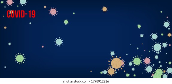 Covid-19 Quarantine nCoV Banner. Business Information During Coronavirus Quarantine. Flat Cartoon Coronavirus Medical Banner. Covid-19 Quarantine nCoV Banner. Virus Protection Flat Corona Web Page.