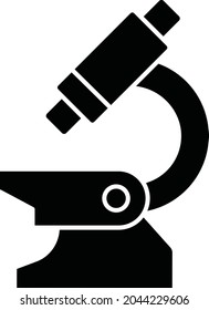 covid-19 Safety icon microscope and observation