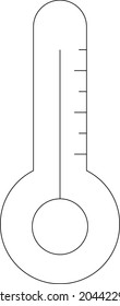 covid-19 Safety icon thermometer and temperature