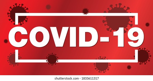 COVID-19 Sign Background Illustration Vector