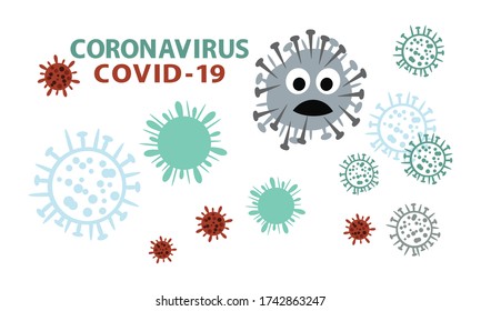 Covid-19 sign, Coronavirus symptom outbreak all over the world.