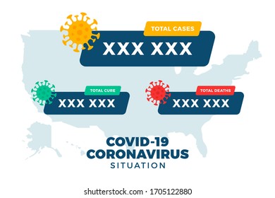 Covid-19 USA map confirmed cases, cure, deaths report worldwide globally. Coronavirus disease 2020 christmas situation update worldwide. America Maps and news headline show stats