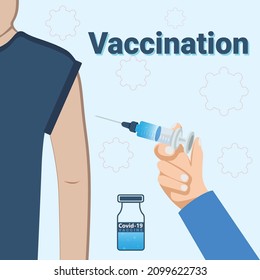 Covid-19 Vaccination 2022 - Vector