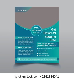 Covid-19 Vaccination Flyer Templates
Design