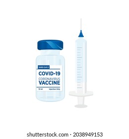 Covid-19 Vaccine, Coronavirus Vaccination, Vaccination Poster, Covid-19 Poster, Get Your Vaccine, Pandemic, Covid Poster, Vector Illustration Background	