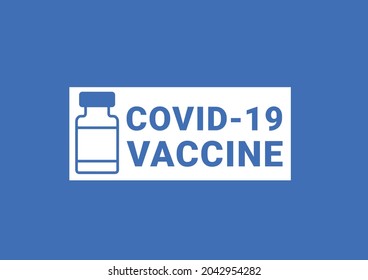 Covid-19 Vaccine Logo And Icon Design Template