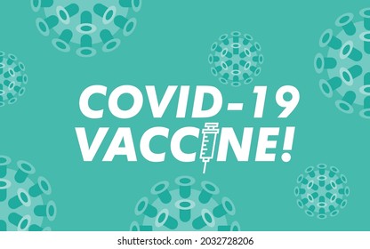 COVID-19 Vaccine Logo Template, Corona virus vaccine logo template.