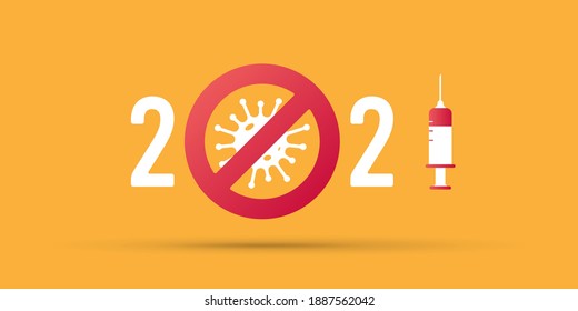 COVID-19 vaccine. Stop coronavirus in 2021