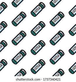 Covid-19 Vaccine vector set. Covid-19 Vaccine Concept, Illustration design, pattern, art, line, drawing, cartoon, funny.