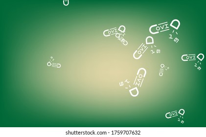 fondo vectorial covid19, icono covid19 con fondo de gradiente oscuro, fondo abstracto vector covid19, ilustración covid 19 y símbolo