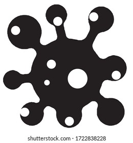 COVID-19 Vector Coronavirus icon sign 