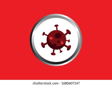 Covid19 vector logo for  turkey