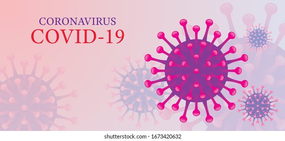 Covid-19 Virus Background, Coronavirus Disease, bacteria, germ, pathogen