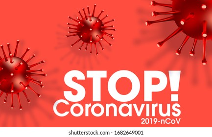 COVID-19 virus cell, virus background. Coronavirus influenza infection. Pandemic medical health risk concept. Floating pathogen respiratory influenza covid virus cells