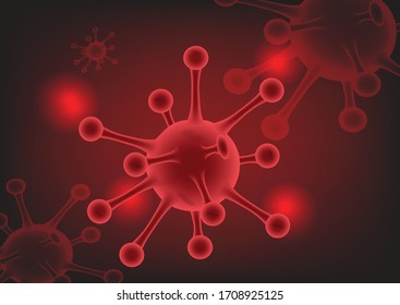 A COVID-19 virus cell model that transmits diseases spread worldwide