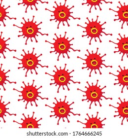 Covid-19 Virus Concept, Advertising, Graphic, Illustration design. art, line, drawing, cartoon,