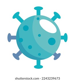 covid19 virus particle pandemic icon