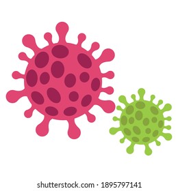 covid19 virus particles pandemic icon vector illustration design