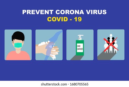 covid-19 visual support.covid-19 info.prevent corona virus.prevent covid 19.corona virus.eps 10