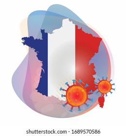 COVID-2019 Coronavirus in world. Quarantine and global recession. World global recession. Epidemic and pandemic worldwide. Concept of world economy crisis. Economic decline in all countries.