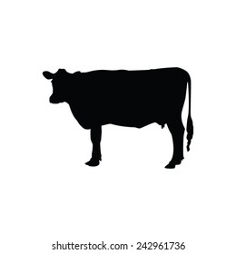 Cow Silhouette Images, Stock Photos & Vectors | Shutterstock