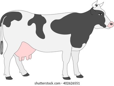 Cow Stock Vector (Royalty Free) 402626551 | Shutterstock