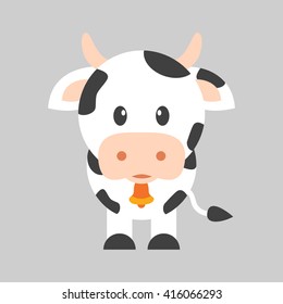 cow with bell
