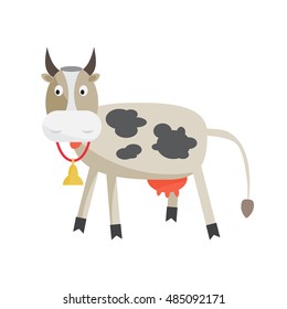 Cow Bell Isolated Vector Art & Graphics