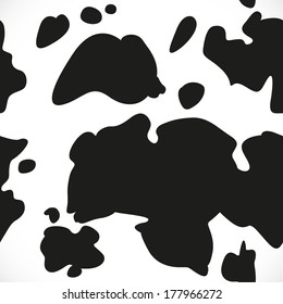 Cow blotchy skin background