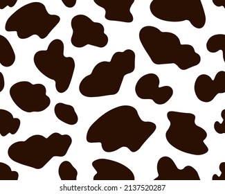 Patrón marrón y blanco inmaculado. Ideal para imprimir en papel pintado, tela, embalaje. Para utilizar el fondo de la página web, texturas superficiales. Manchas vectoriales abstractas
