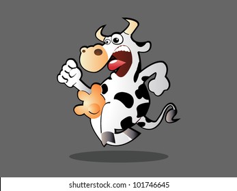 cow cartoon